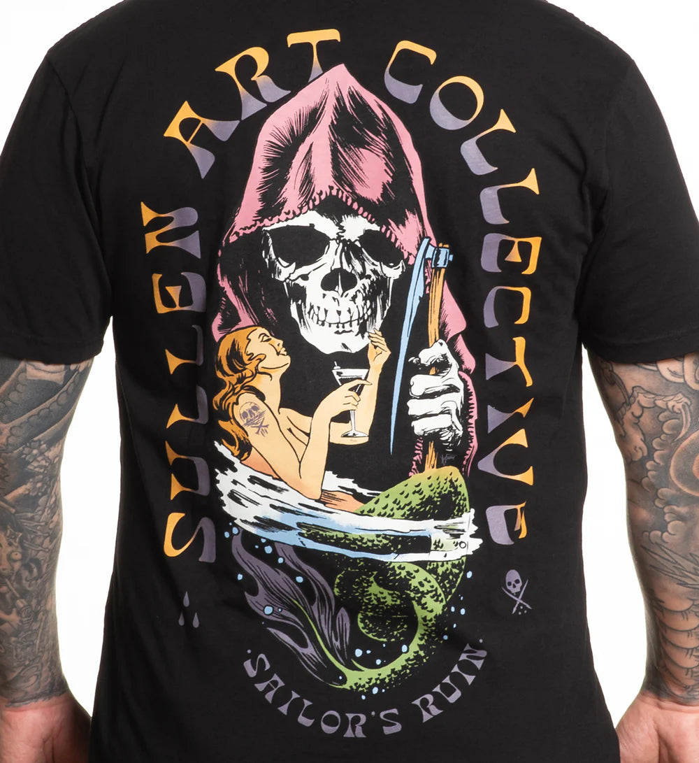 SWIMMING WITH DEATH PREMIUM TEE