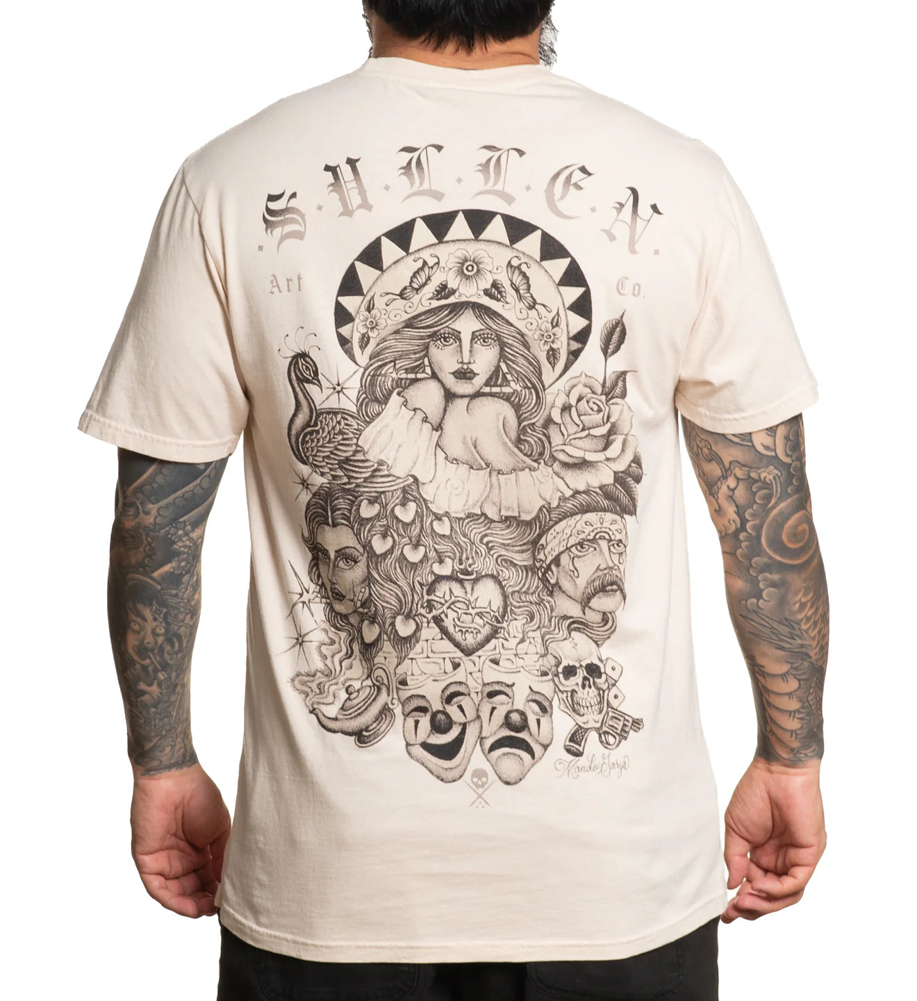 MANDO GARZA PARCHMENT PREMIUM TEE