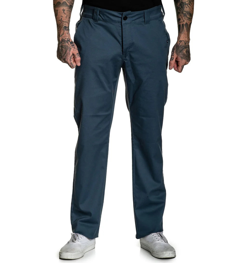 925 RELAXED FIT CHINO STRETCH PANT ORION BLUE