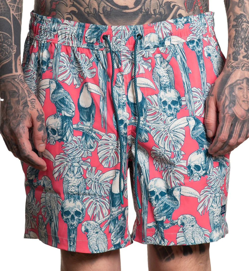 BIRDS OF PARADISE E-WAIST BOARDSHORT