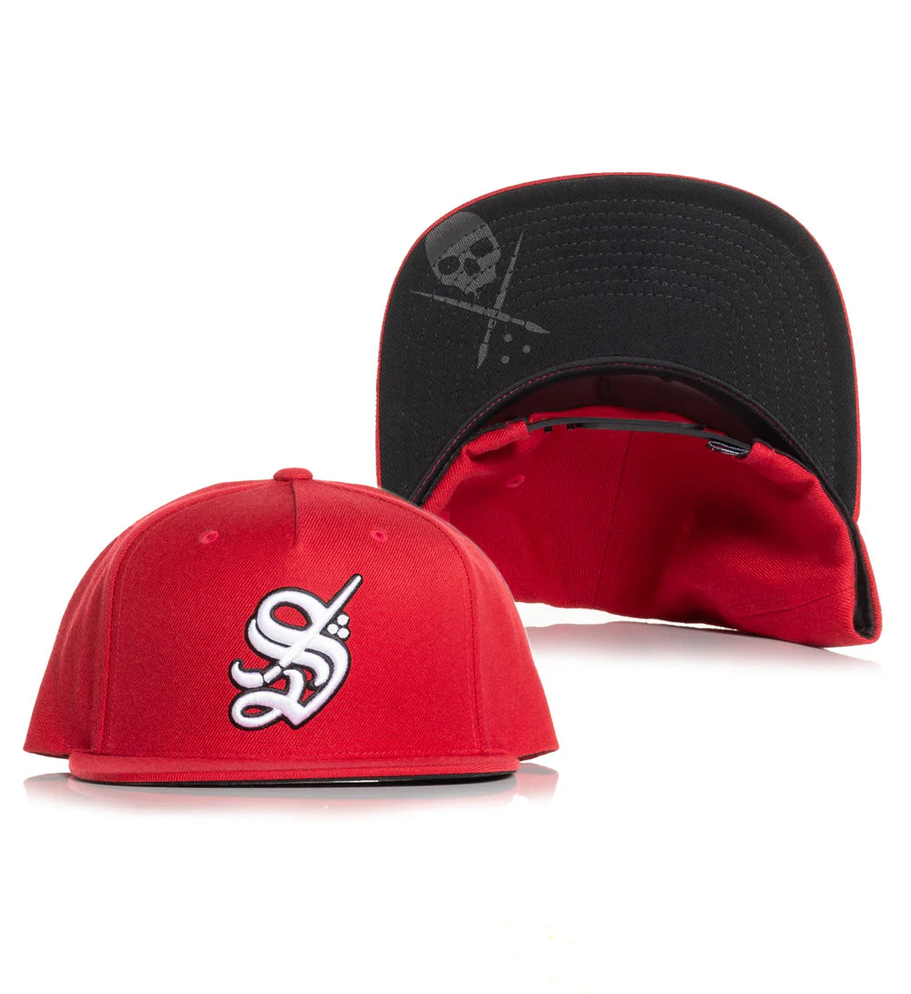 HEAVY HITTER SNAPBACK RED