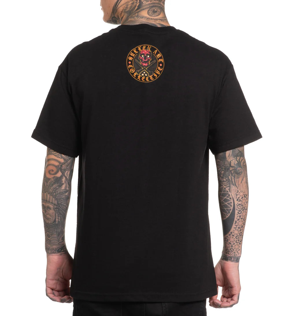 RED SKULL BADGE STANDARD TEE