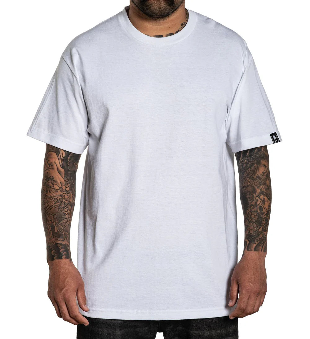 SOLID STANDARD WHITE TEE