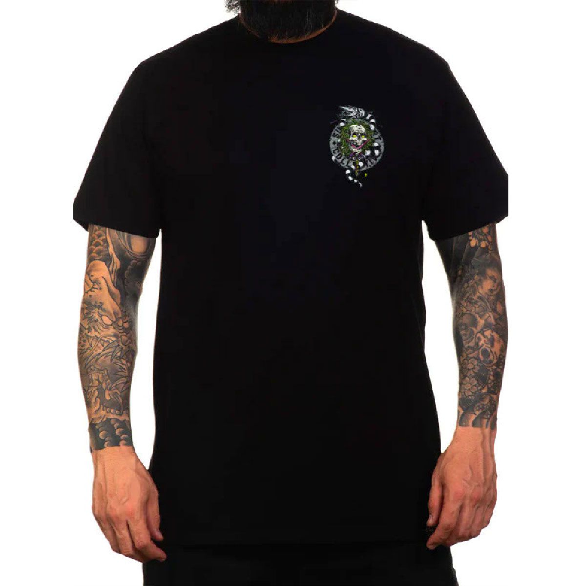 BEETLE BADGE JET BLACK PREMIUM TEE