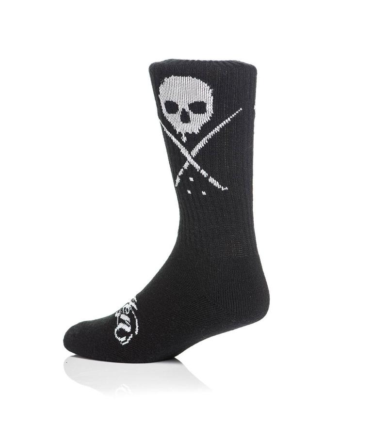 STANDARD ISSUE SOCKS BLACK WHITE