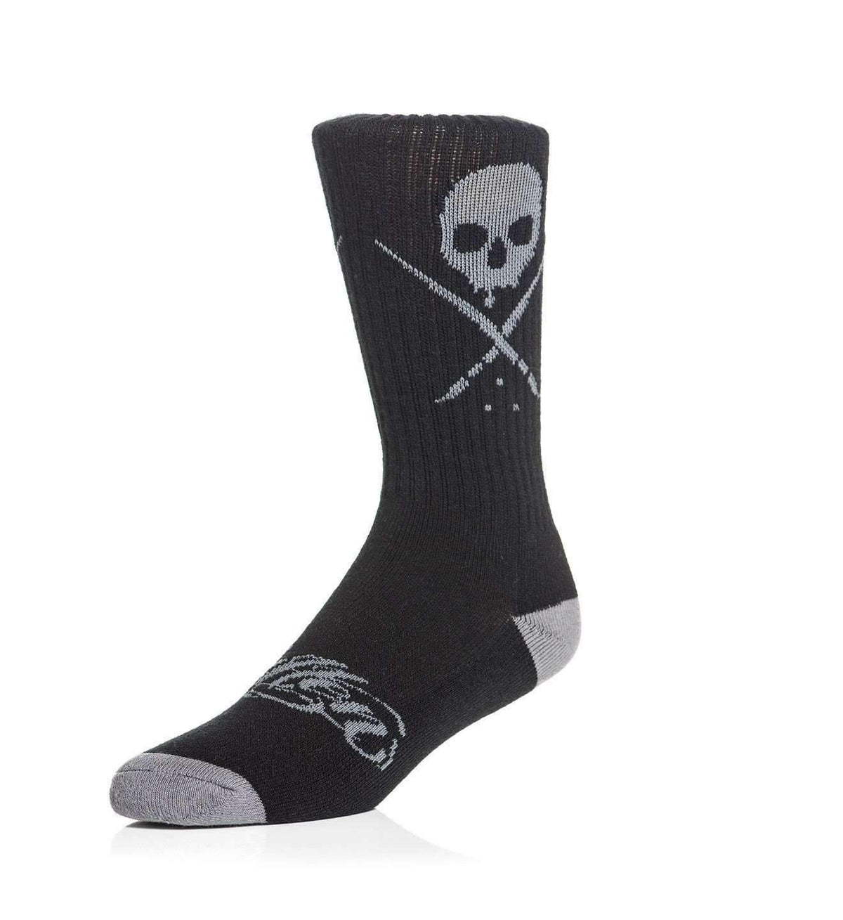 STANDARD ISSUE SOCKS BLACK GRAY