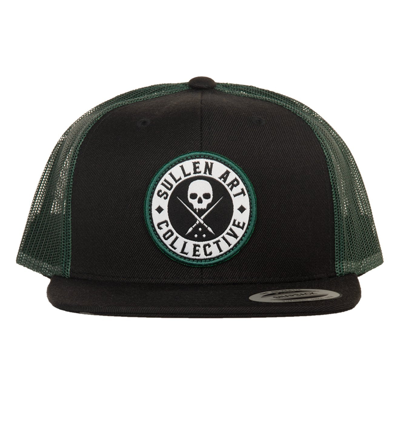 BOH MESH HAT BLACK/GREEN