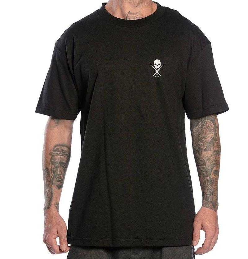 STANDARD ISSUE TEE BLACK/WHITE